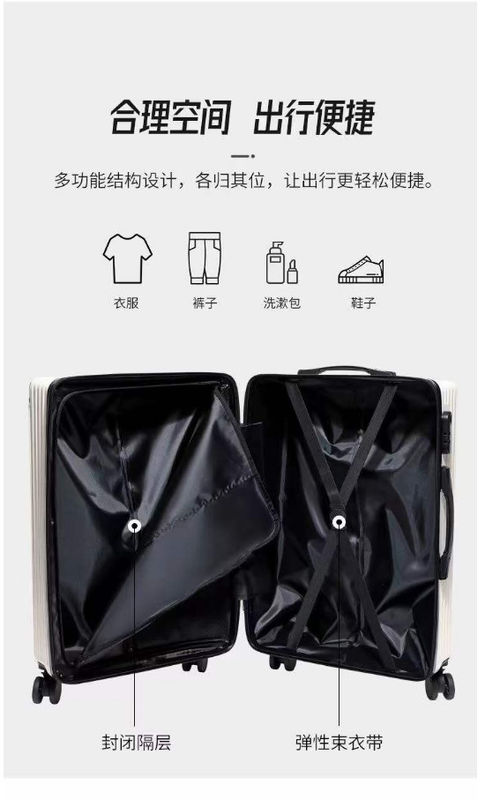 Spot Nuovo Pacchetto Angolo Sacchetto Universal Ruota Abs Trolley Cassa 20 pollici Borda valigia Pacchetto