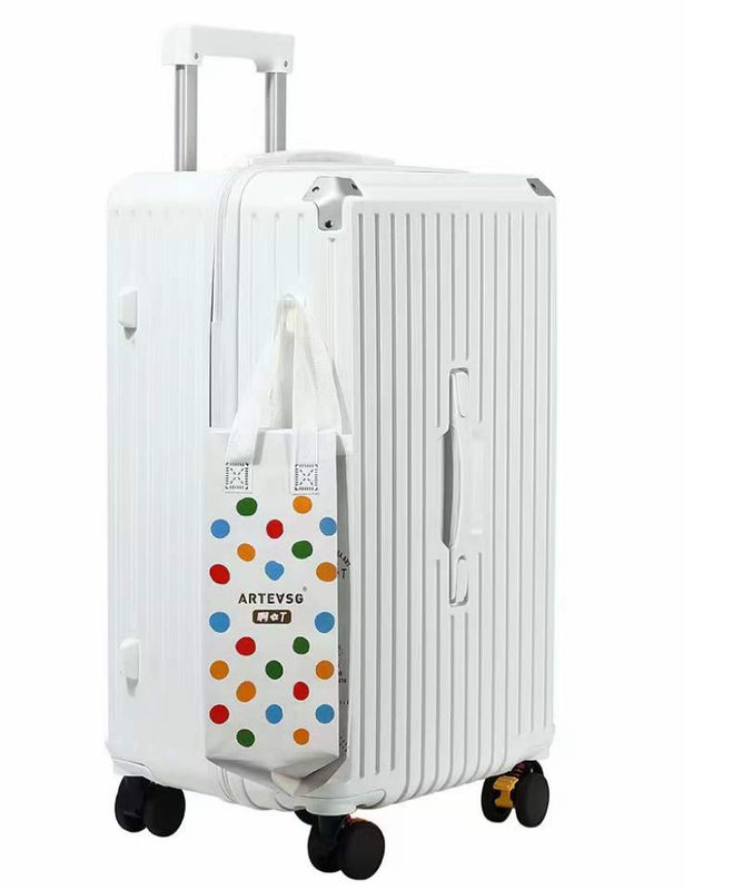 Nuovo design fabbrica ingrosso grande capacità valigia portabagagli PC ABS Hard Shell Spinner Ruote Combinazione Blocco