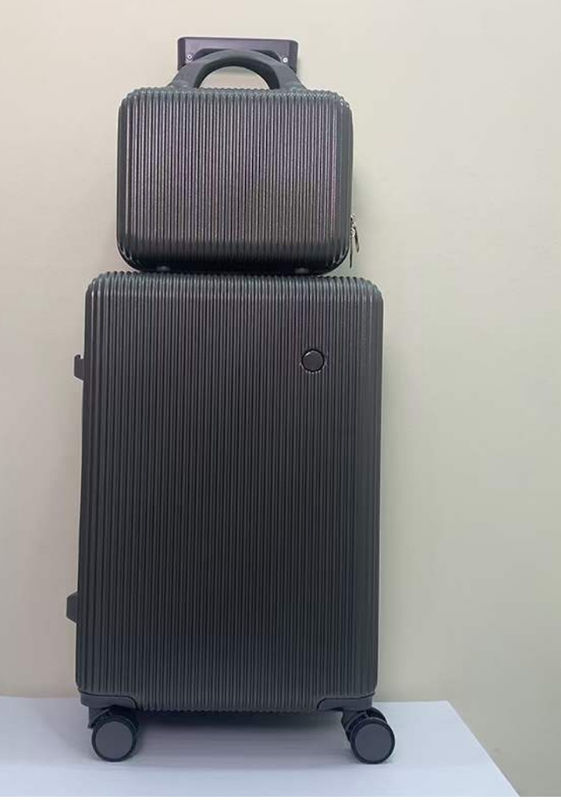 Carry On Baggage Custom tasca anteriore business Pp peso leggero borse da viaggio valigia carrello set valigia 4 ruote