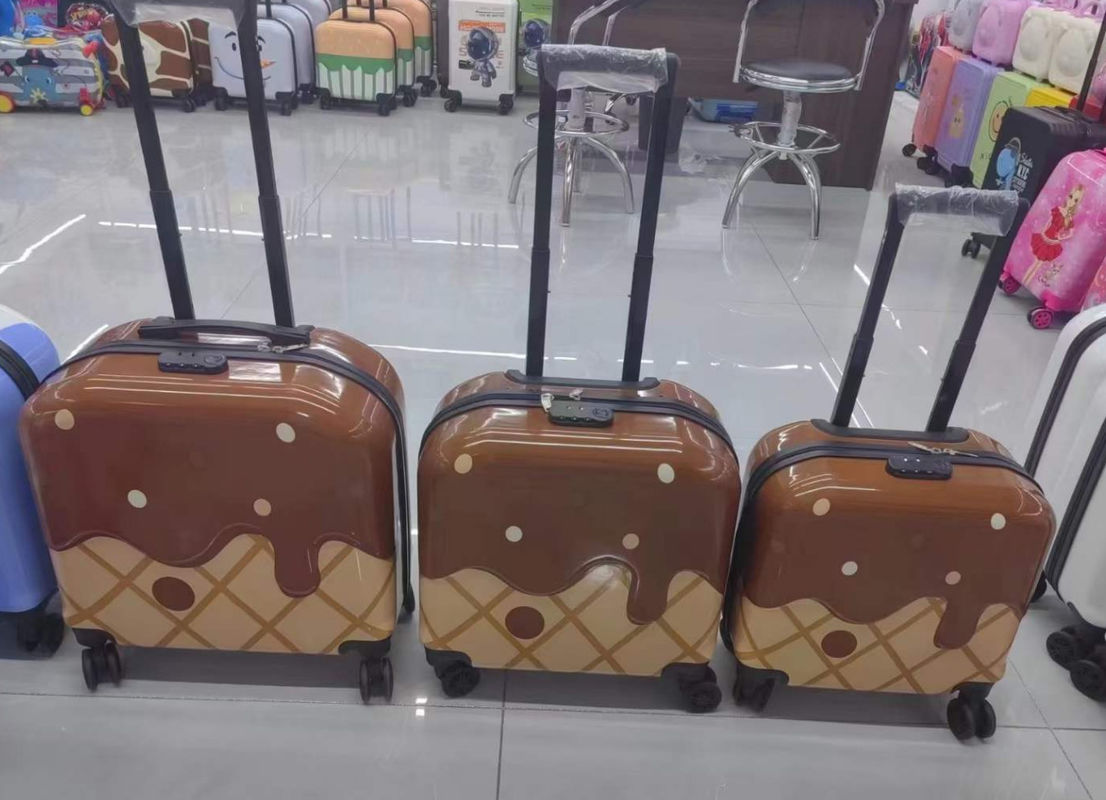 Cassa per carrelli per bambini Cassa per cartoni animati Cassa universale con ruota Password Valigetta può stampare il logo Modello bagagli per bambini