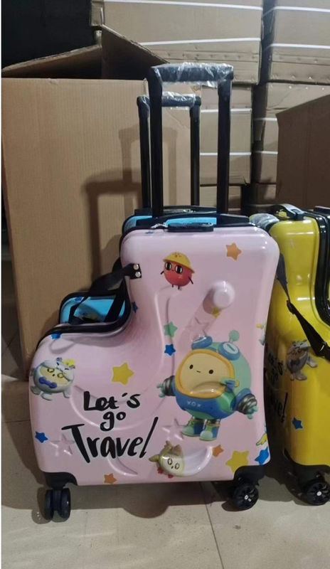 Paw Patrol 20 pollici Cassa di carrello Nuovo Uomini e donne Bambini possono cavalcare Cartone animato codice di alluminio Cassa di carrello bagagli da viaggio