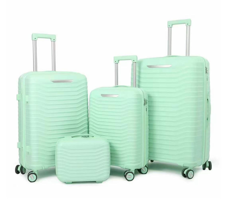 Fabbrica all'ingrosso di alta qualità conchiglia dura moda 360 gradi ruote a rotazione Pp Set bagagli per il viaggio