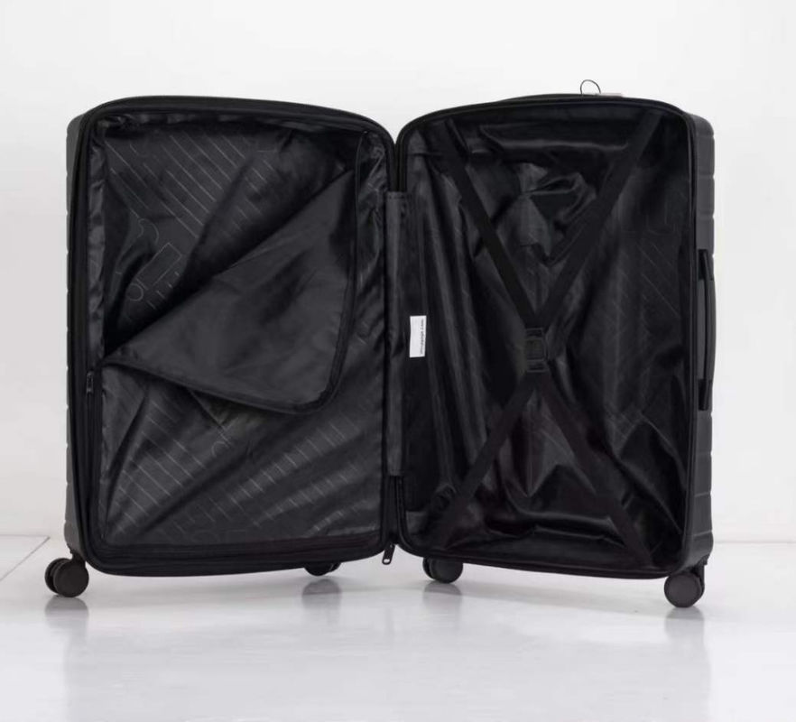 Fabbrica Custom Bianco 3-Piece Hardshell ABS Carry-On Baggage Set Unisex Travel Gear Con Ruote Spinner