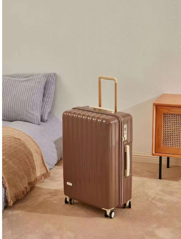 Rose Gold Cute Baule Per Ragazze Viaggi Bagaglio Big Bag Affari Controllato Completamente Collapsibile Con Tsa Approvato Suitcase Chiuso