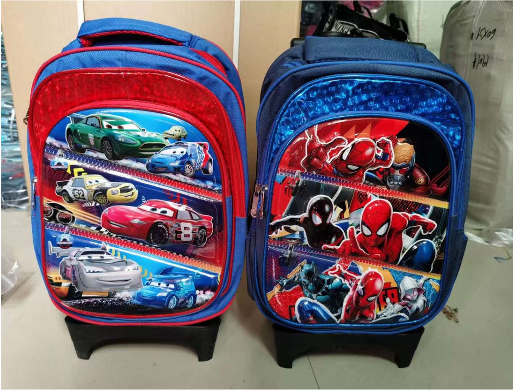 3 in 1 borse per la scuola cartoni animati Set con la scatola del pranzo Cassa matita Bambini Bambini zaino Bambini borse per la scuola