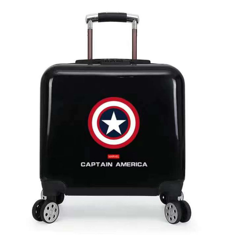 Wholesale 18 pollici ABS + PC personalizzare Carry On Kids valigia da viaggio bambini carrello sacchetto bagagli