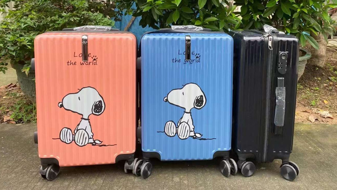 Popolare Women'S Travel Baggage Set Moderno 056 Nuova borsa staccabile con giratore per bambini cartone valigia Whee