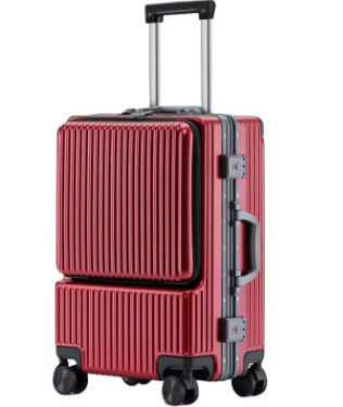 20 24 28 Valigie Pezzi di bagaglio Set di tasca anteriore Laptop Borsa da viaggio Set di carrello Trasportare bagagli con ruote