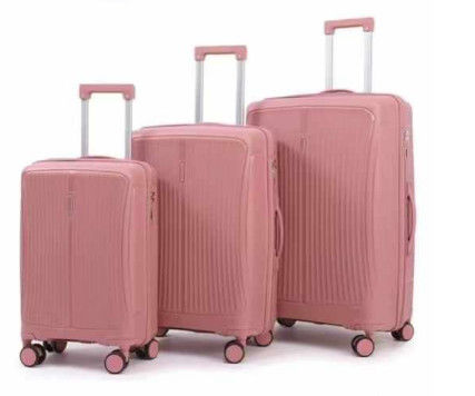 3 pezzi Valigia in PP Set di valigie Fabbrica all'ingrosso Valigia in PP Viaggi di alta qualità Durable Viaggi Trolley Sacchetti Scratch